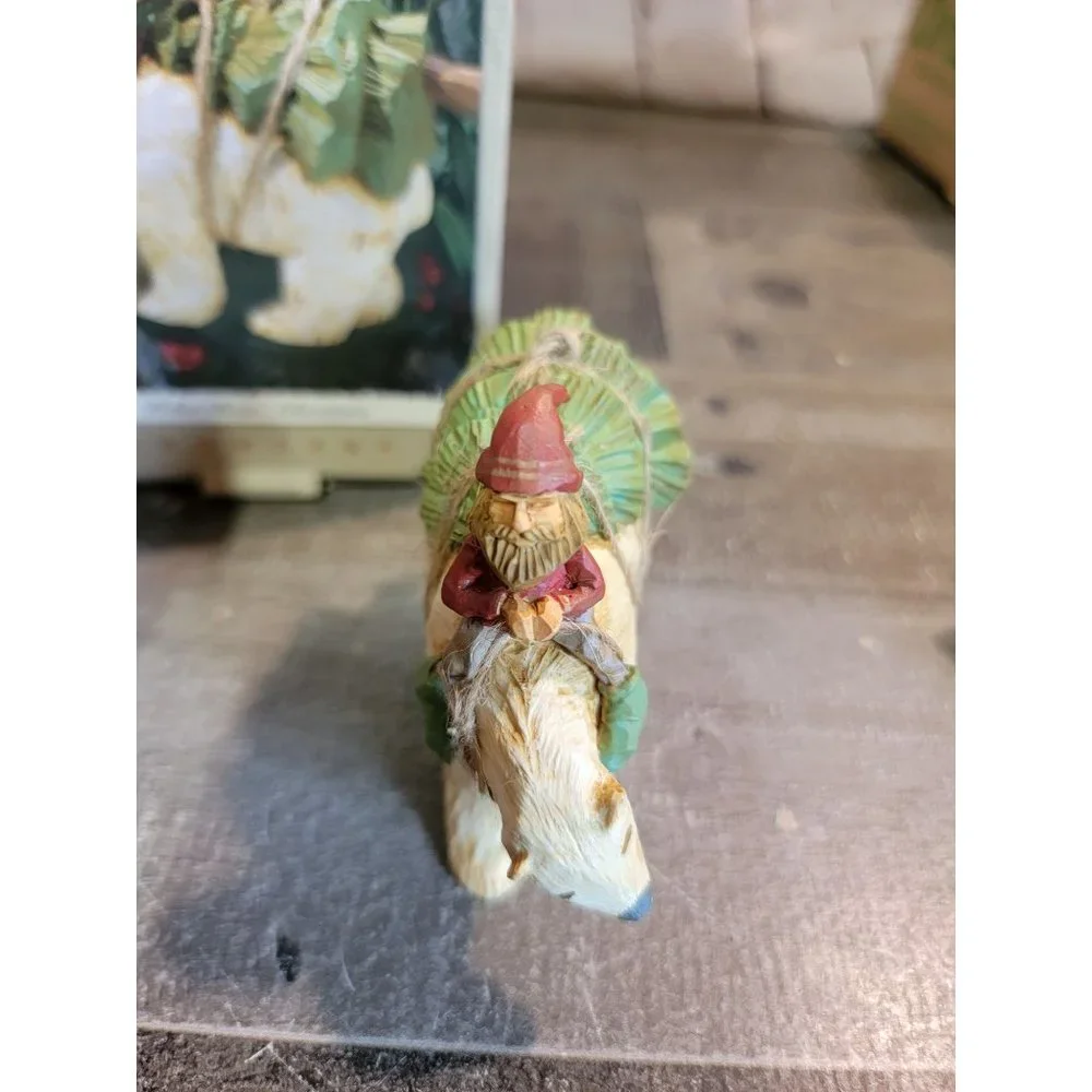 Hallmark‎ polar bear Adventure 1993 ornament Xmas decor